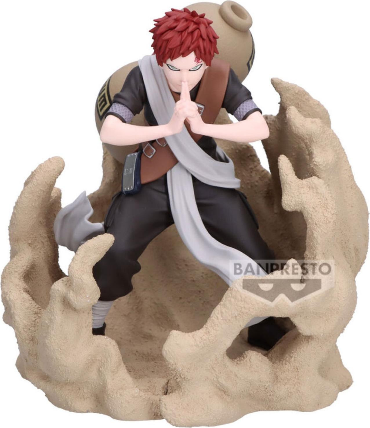 Banpresto Naruto Combinatiegevecht Gaara PVC-beeldje, 12 cm