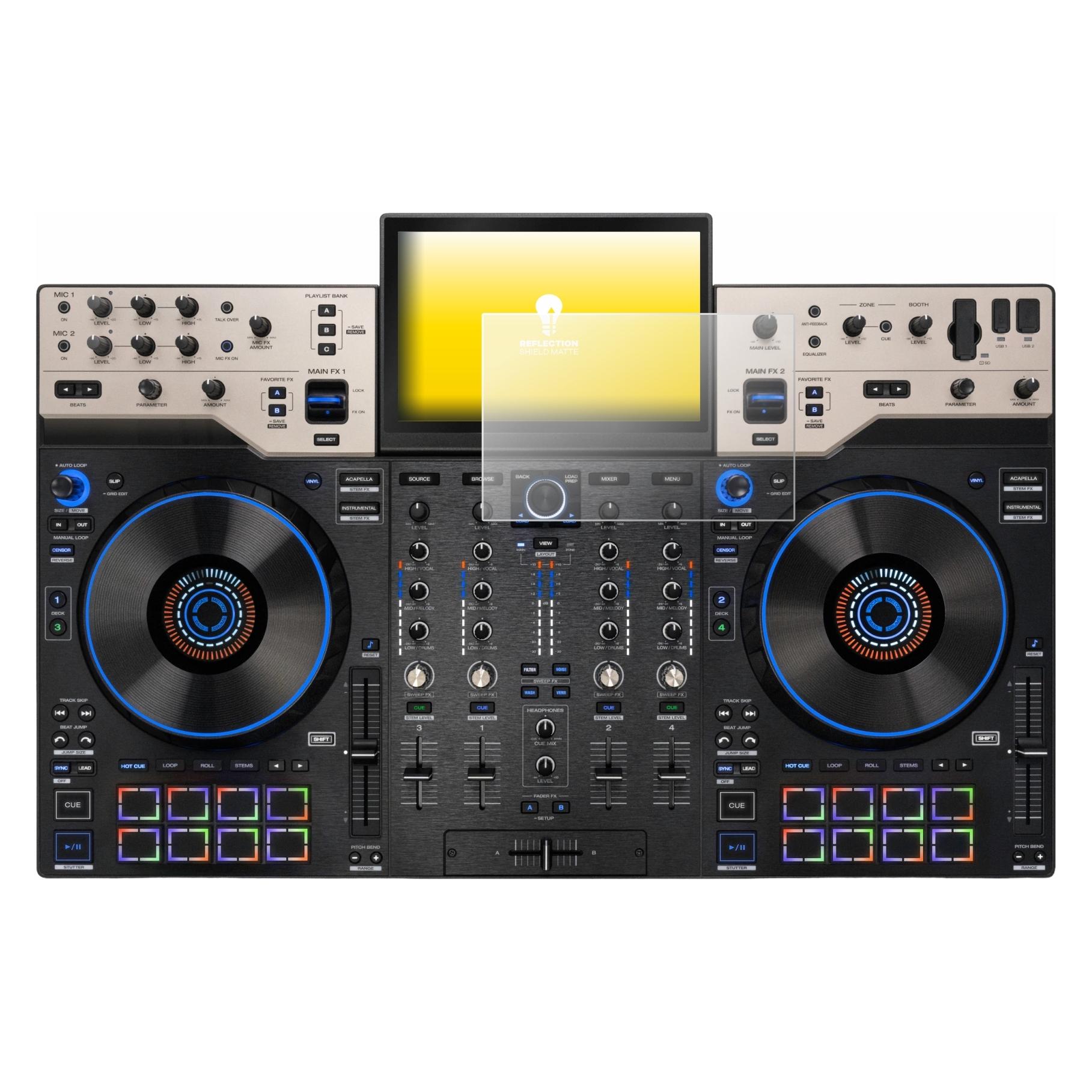 upscreen Schutzfolie für Denon DJ Prime 4 G2 Displayschutz Displayschutzfolie Folie Matt Entspiegelungsfolie (2965051)