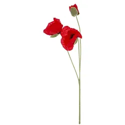 künstliche Mohnblumen, 50 cm