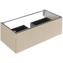KEUCO Waschtischunterschrank mit Auszug „Edition 11 Art“ Sahara (Keramik), Sahara (Keramik), mit Beleuchtung 1200 × 350 × 490 mm