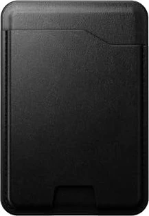 Nomad Leather Mag Wallet With Find My Tracking Black