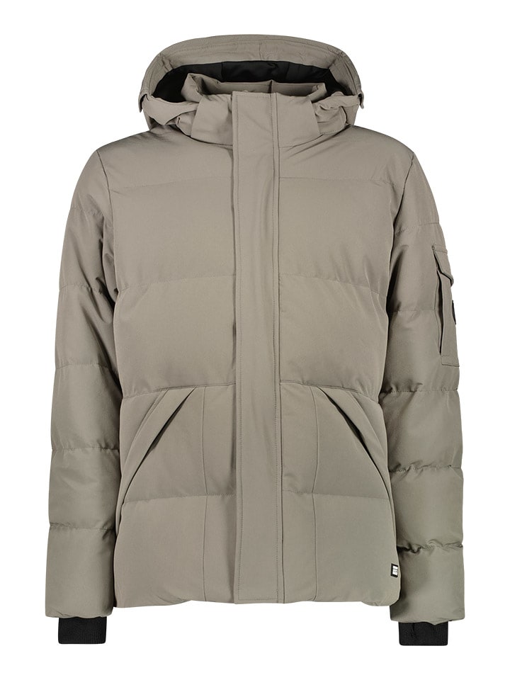 Cars Jeans Winterjacke "Camden" in Taupe - L