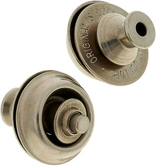 Dunlop Straplok Dual Design Vintage Vintage Nickel