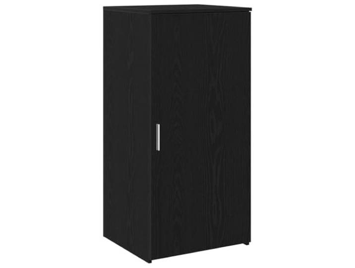 YUTAASU Lagerschrank Schwarz 50x45x103,5 cm Holzwerkstoff