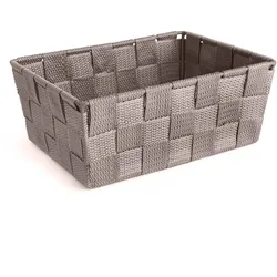 Excelsa Korb Cross Nylon 21X16X8,5 Cm Grau