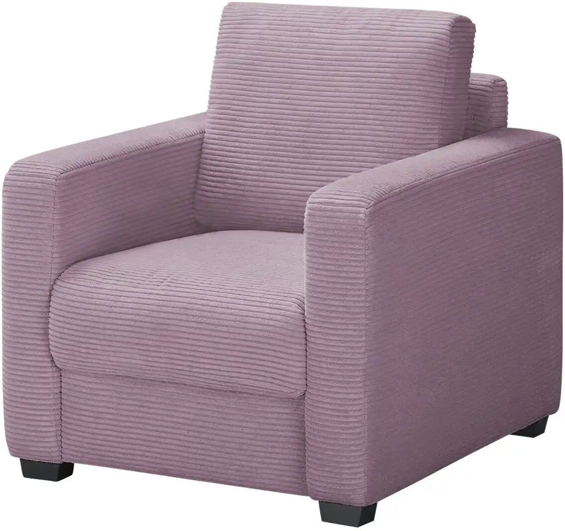 Bobb Sessel mit Boxspringpolsterung  Lisa de Luxe ¦ lila/violett ¦ Maße (cm): B: