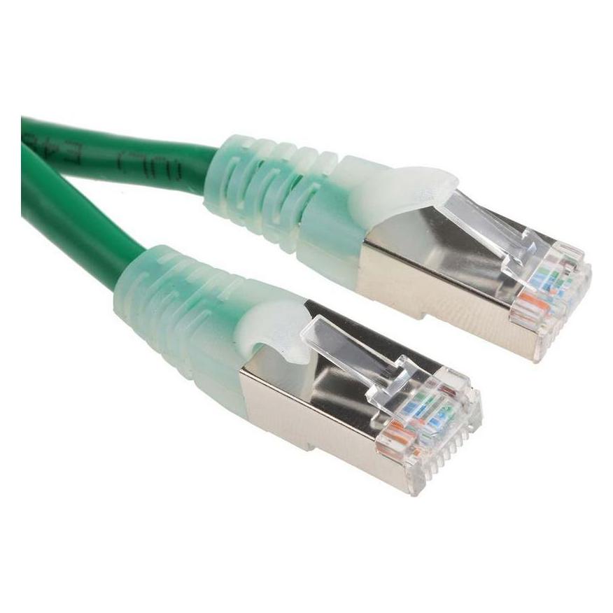 RS PRO Patchkabel Kat.5e FTP 10m grün (FTP, CAT5e, 10 m) (557389)