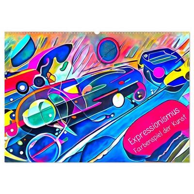 Expressionismus - Farbenspiel der Kunst (Wandkalender 2027 DIN A2 quer), CALVENDO Monatskalender