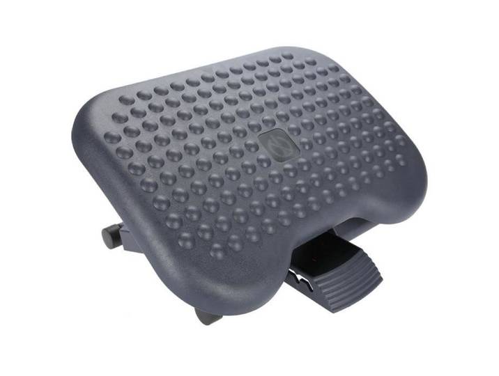 DBA Repose-pieds Tabouret de repose-pieds réglable en hauteur Portable ergonomique confortable sous le bureau à domicile DA007