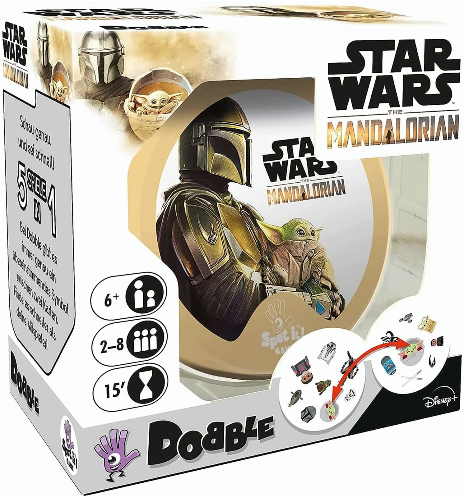 Dobble Star Wars: The Mandalorian van Zygomatic