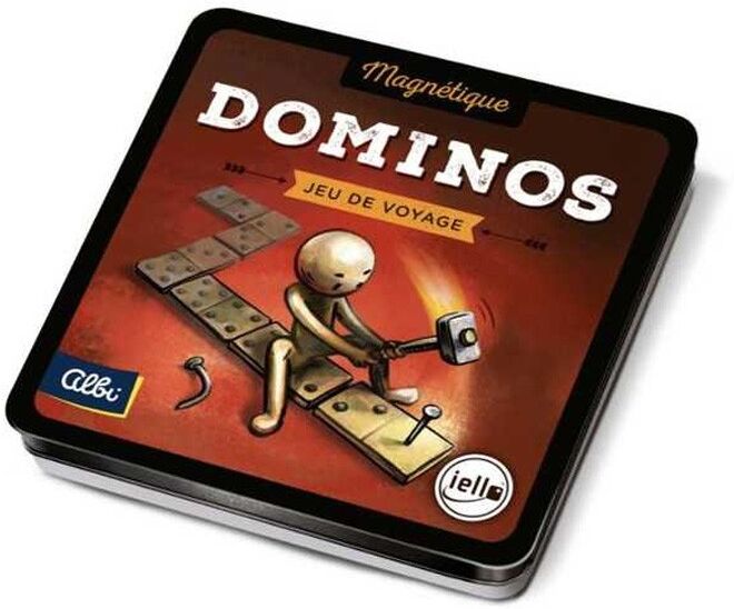 Albi Jeu de voyage magnétique Dominos