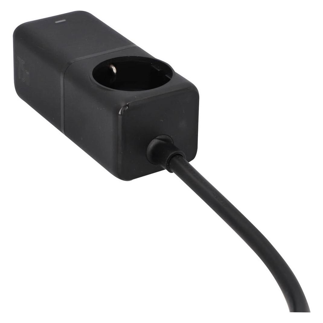 Unitec Steckernetzteil, einstellbar Schutzkontakt-Steckdose Schwarz Innenbere (45 W, 5 Ports) (770586:UNITEC)