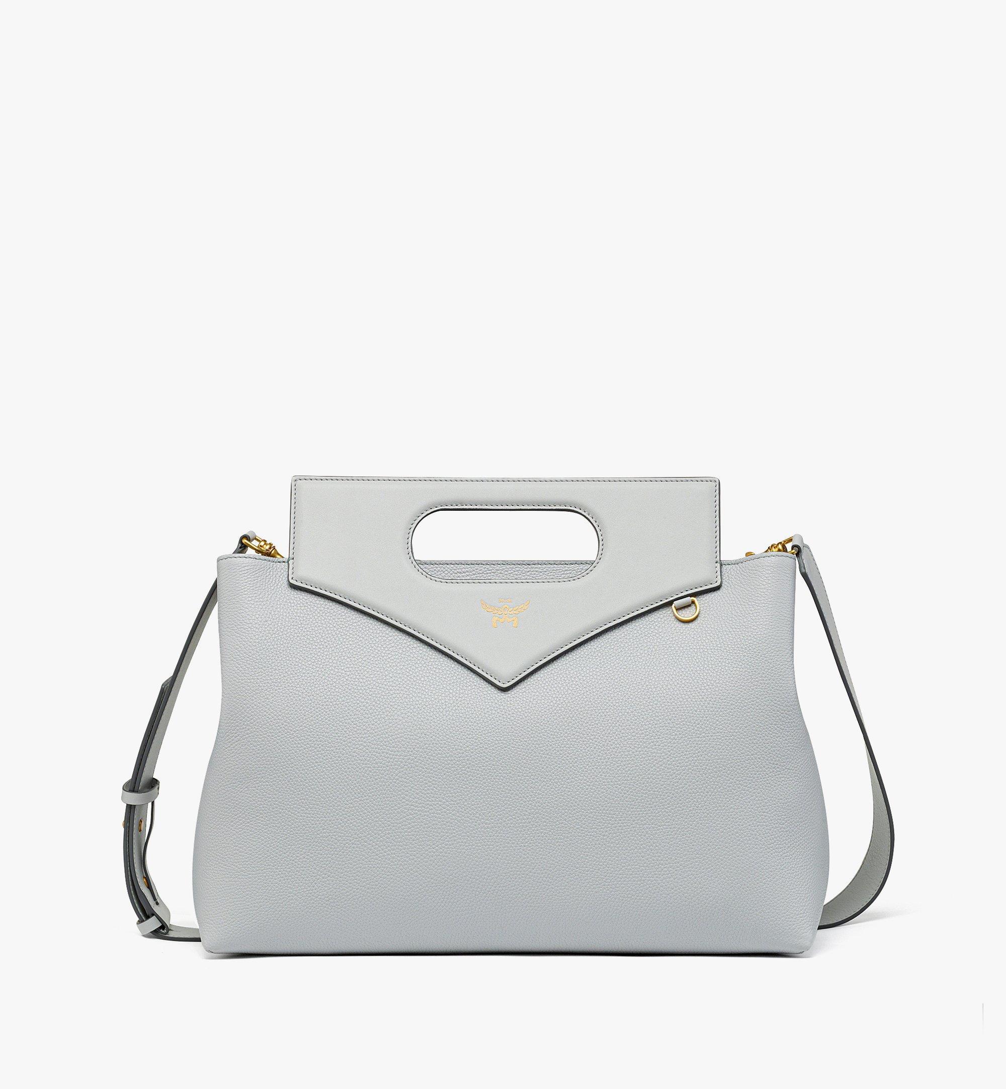 MCM Handtasche Uni Soft Diamond Tote Ice Grey MWTEAAK01FR001