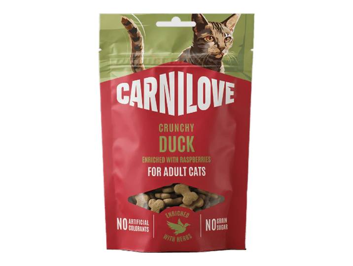 Carnilove Canard aux framboises - Croquette pour chat adulte - 50 g