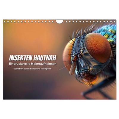 Insekten hautnah (Wandkalender 2027 DIN A4 quer), CALVENDO Monatskalender