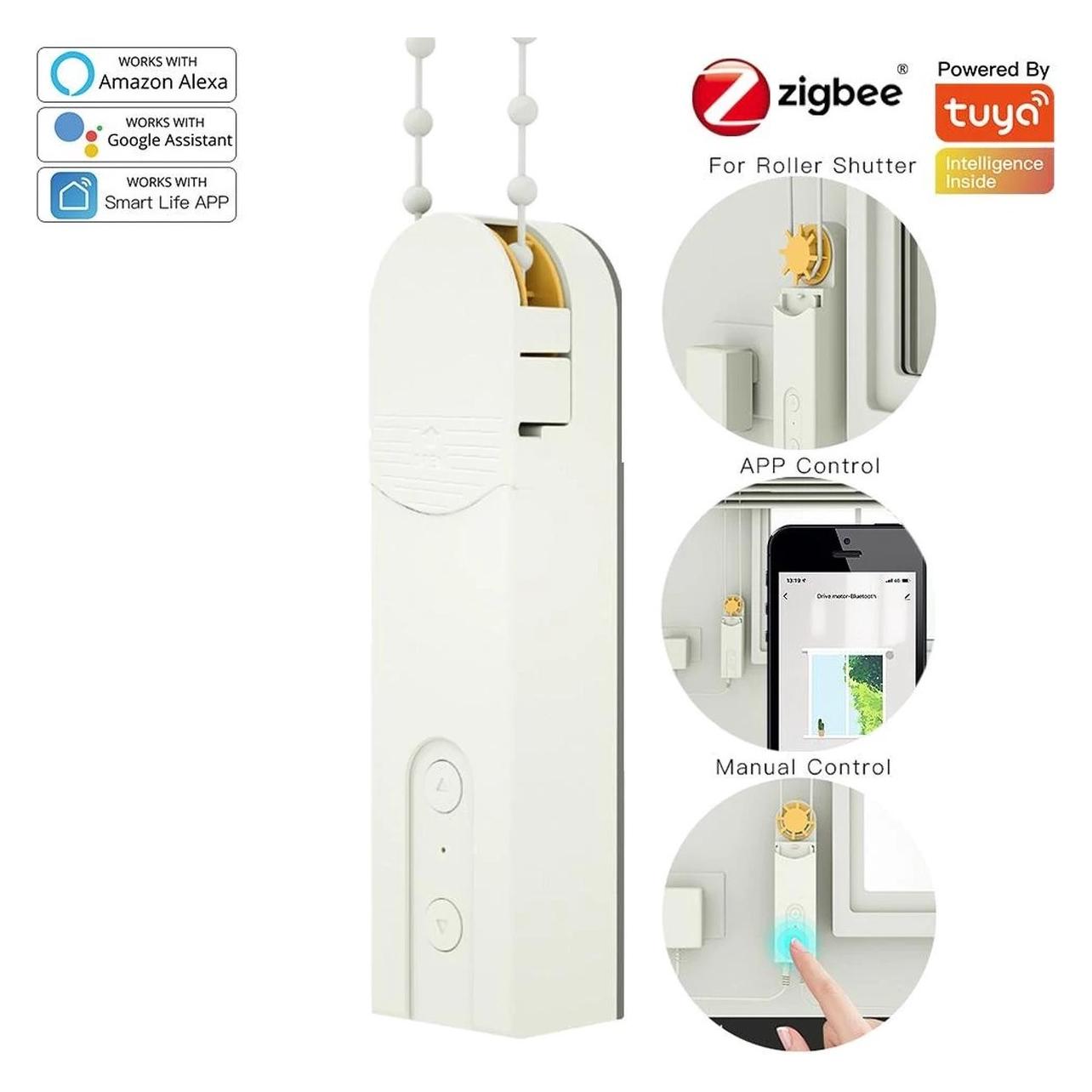 Moes Tuya Zigbee Roller Schatten Vorhangmotor - Tuya Smart - Smarthome - Elektrische Vorhänge - Smar (ZC-LS)