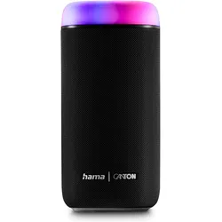 Hama Glow Pro (12 h), Bluetooth Lautsprecher, Schwarz