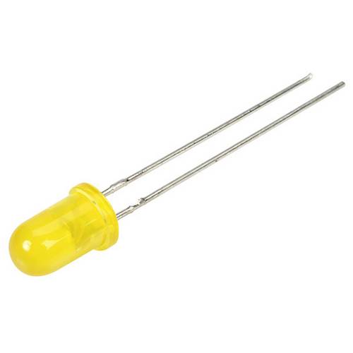 Kingbright LED bedrahtet Gelb Rund 5mm 2 mcd 30° 30mA 1.85V
