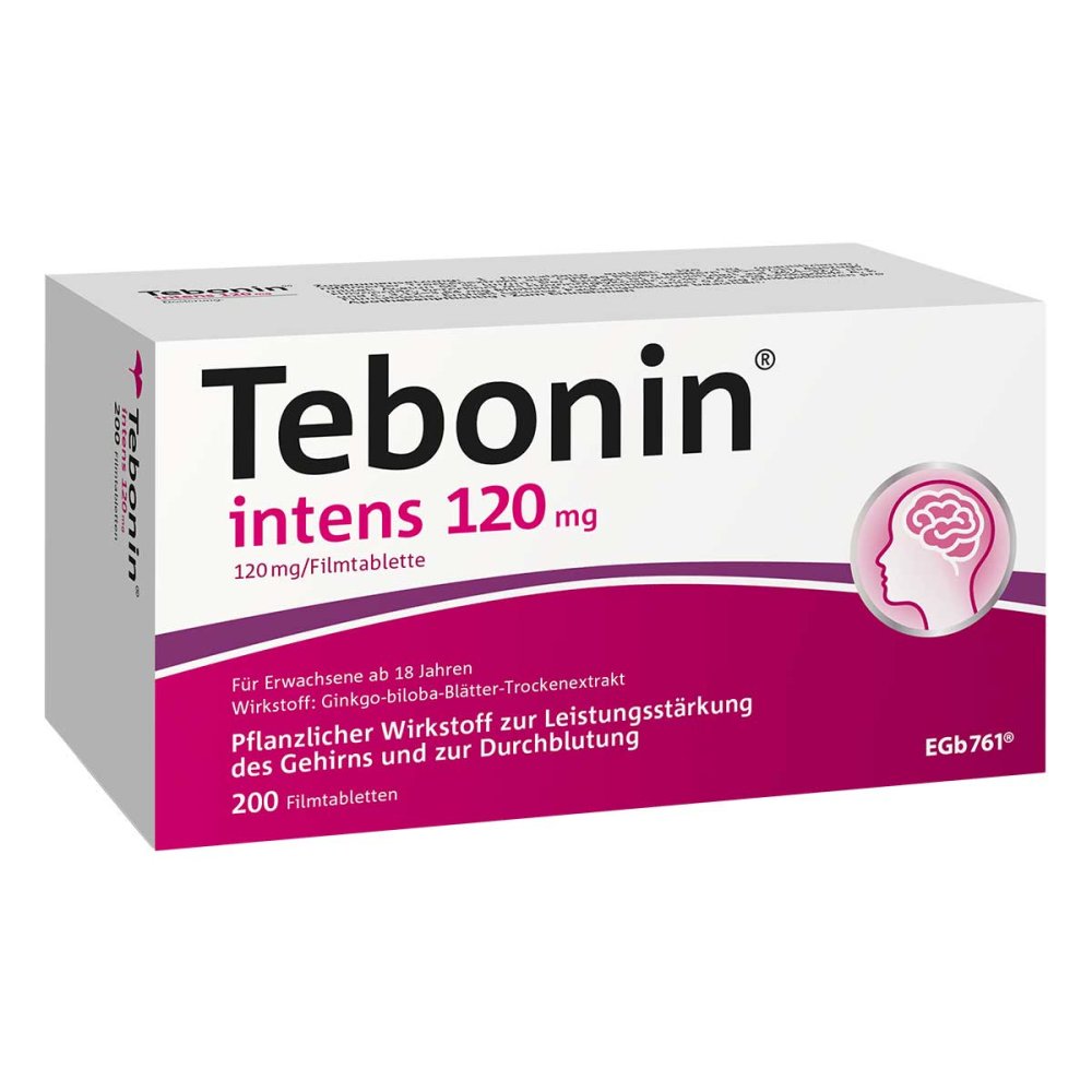 Dr.Willmar Schwabe GmbH & Co.KG Tebonin intens 120mg 03379106