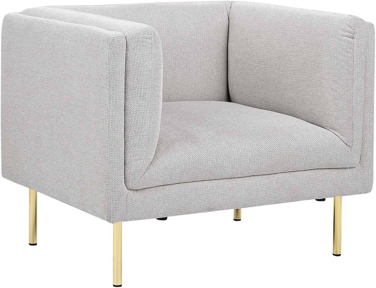 MOEN Fauteuil Lichtgrijs Polyester