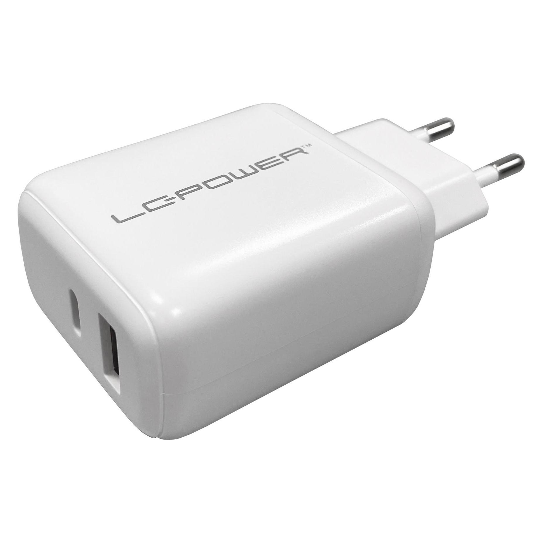 LC-Power USB Ladegert 45W LC-GAN-45 1xUSB-C 1xUSB-A (45 W, 2 Ports) (LC-GAN-45)