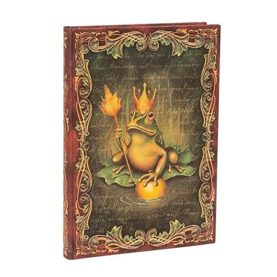 Hardcover Notizbuch, Die Brüder Grimm, Froschkönig, Midi, Unliniert, Nonbook von Paperblanks, Paperblanks, 978-1-4397-9785-3