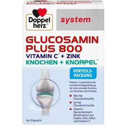 Doppelherz system Glucosamin Plus 800 mit Glucosamin + Chondroitin 120 St