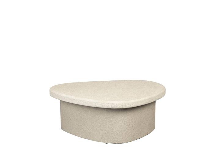 Couchtisch Dutchbone Veda 74x49 cm, Beige, Dreieckig, Neu - Perfekt für Sofa und Lounge