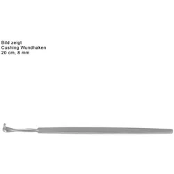 Cushing Wundhaken 20 cm, 8 mm