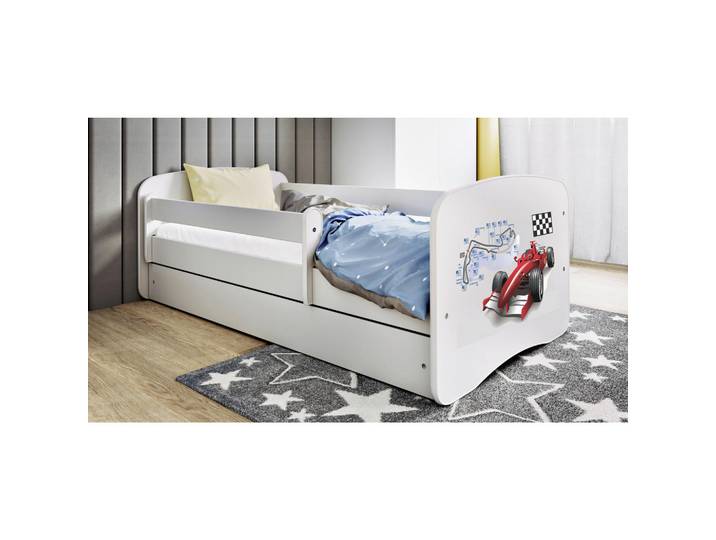 Mid.you Kinder-/Juniorbett Babydreams, Weiß, Birke, Schichtholz,Sperrholz, H2, 1-Zonen, Höhe ca. 15 cm, links montierbar, rechts montierbar, 80x160 cm, nicht verstellbar, Kinderzimmer & Jugendzimmer, Kindermöbel, Kinderbetten