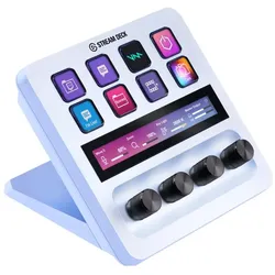 Elgato Stream Deck +, Streaming Deck, Weiss