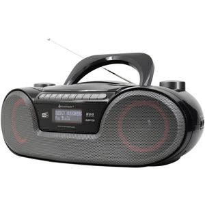 Soundmaster Radio SCD8300SW Boombox DAB+, CD, Bluetooth, USB, Stereo, schwarz