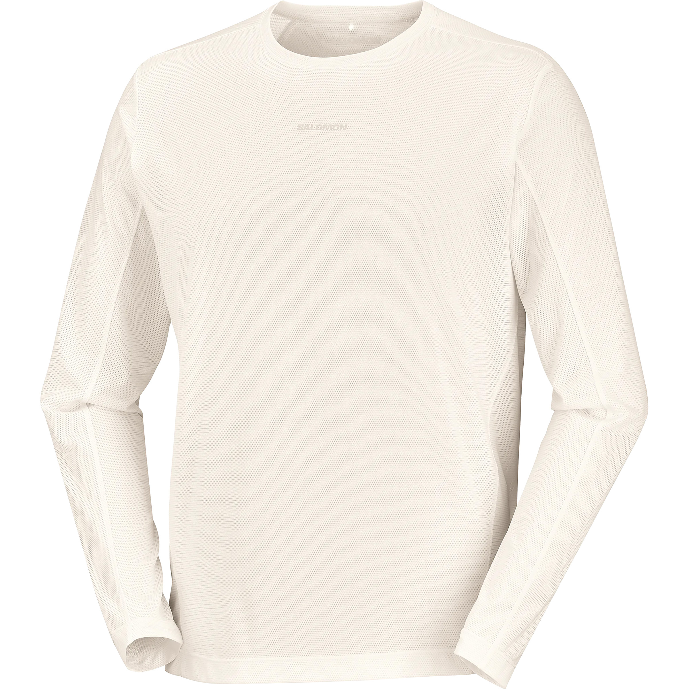 Salomon SHKout Core Herren Laufshirts beige Größe L Trekking Elastisch