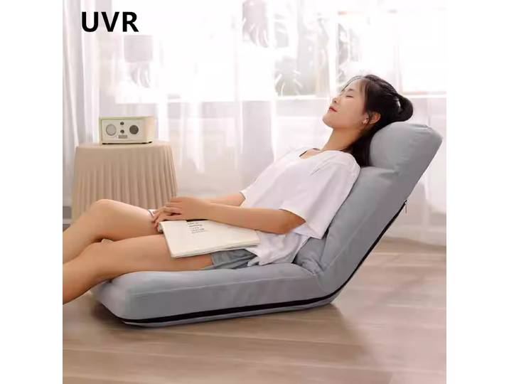 UVR lumière luxe paresseux canapé pliable salon sol Tatami lit ménage balcon fenêtre Chaise de lecture Simple Chaise Longue