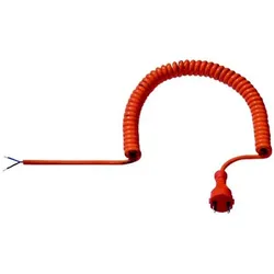 Bachmann 624.871 Stromkabel Orange 5 m (5 m), Stromkabel, Orange