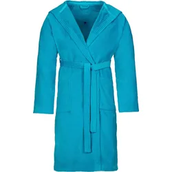 Vossen Unisex-Bademantel Texas turquoise XS