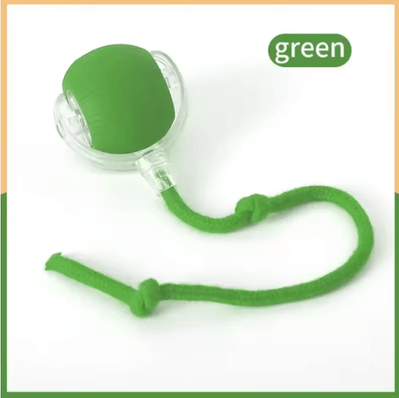 Inspire Picks SmartRoll Automatic Interactive Cat Ball Toy For Active Play green