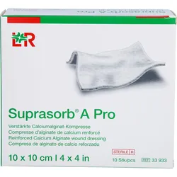 Suprasorb A pro Calciumalginat Kompresse 10x10cm 10 ST