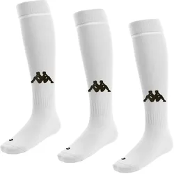 Kappa, Herren, Sportsocken, Penao High Match Stutzen x3 (35 - 38), Weiss