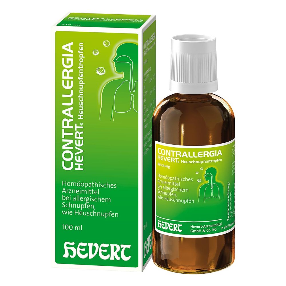 Hevert-Arzneimittel GmbH & Co. KG Contrallergia Hevert Heuschnupfentropfen Mischung 13893471