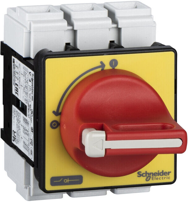 Schneider Electric Interrupteur principal d'arrêt d'urgence VCF4 rouge/jaune (VCF4)