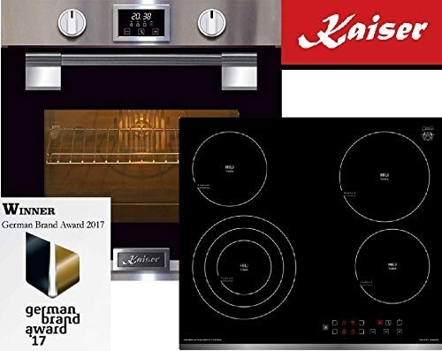 Autarkes Herd Set Kaiser/Kaiser EH 6337 Pyrolyse Einbaubackofen /79L/ Kaiser KCT 6703