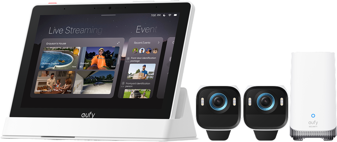 Anker eufy Smart Display und eufyCam S3 Pro 2-Kamera-Set