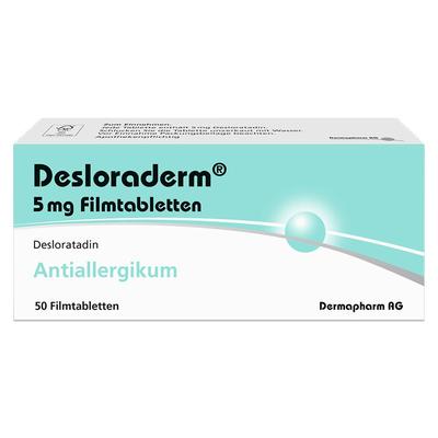 Desloraderm 5 mg Filmtabletten 50 St