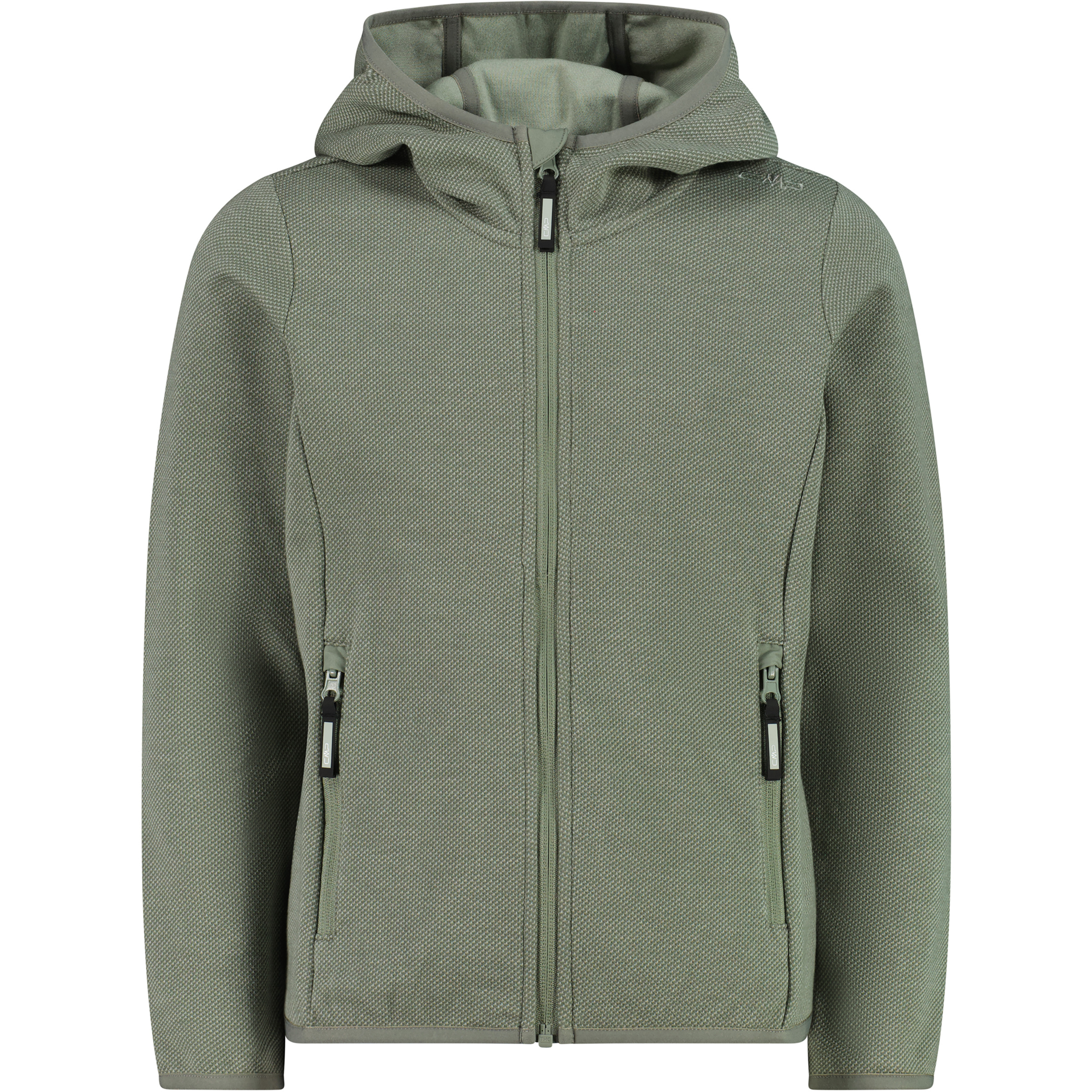 CMP Kinder Fleecejacke oliv Größe 176 Trekking Atmungsaktiv