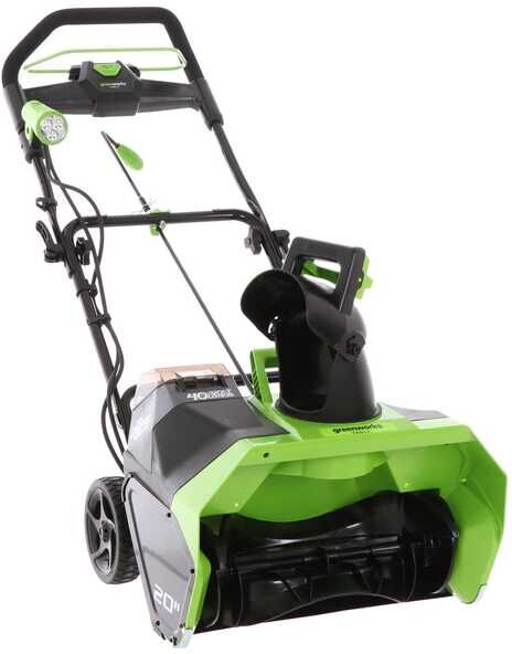 Greenworks GD40ST - Spazzaneve a batteria - 40V 4Ah