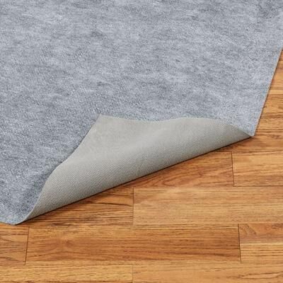 Oriental Weavers-Sphinx / Ds "Impact Reversible Rectangle Rug Pad Gray, 3'10"" x 5'8"", Gray"