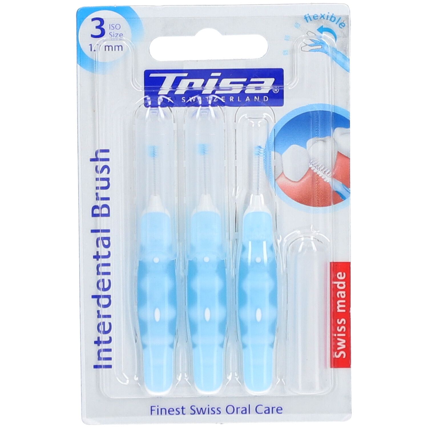 Trisa Interdental Brush ISO 3 1.1mm Stk St Zahnbürste