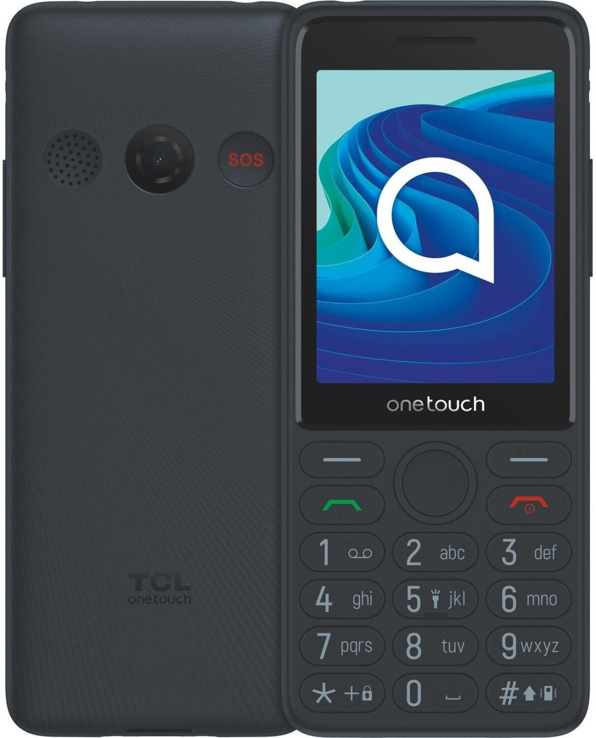 Telekom TCL Onetouch 4042S Dual SIM mobiele telefoon - Grijs - 2,8 inch