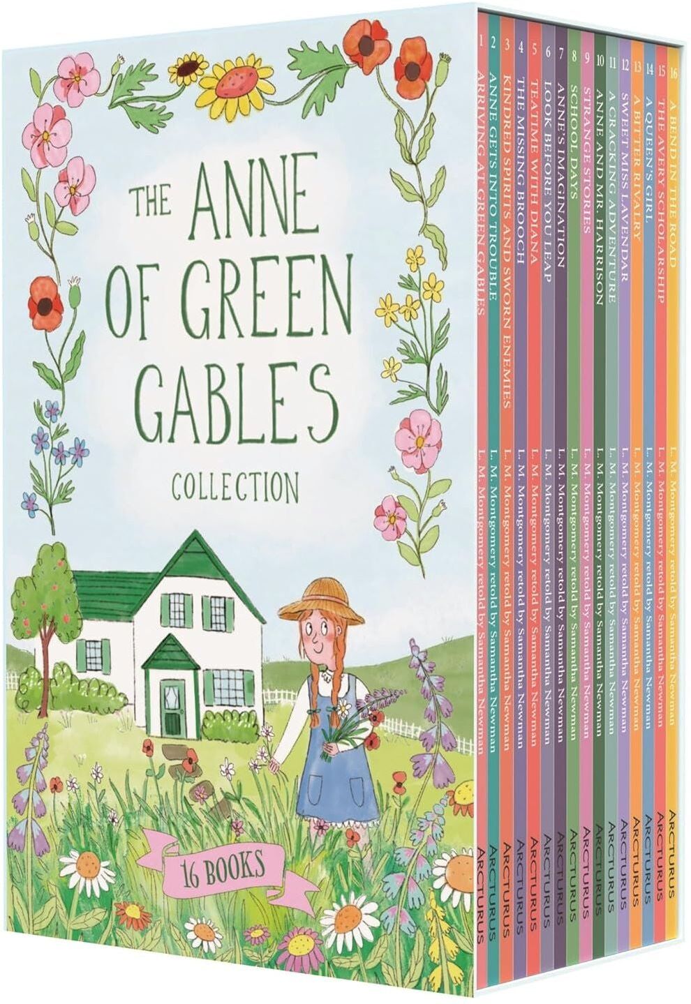 The Anne of Green Gables Collection 16 Book Box Set (Arcturus Retold Classics)